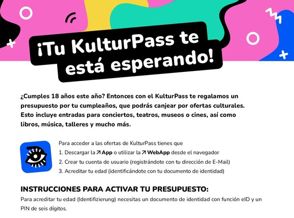 Vorschaubild Info-Flyer Spanisch  